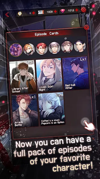 Dangerous Fellows:Otome Dating [МОД Меню] APK Android Screenshot 2