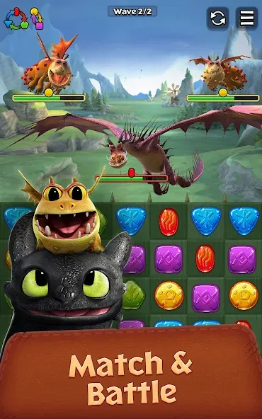 Dragons: Titan Uprising (Драгонс) [МОД Все открыто] APK Android Screenshot 1