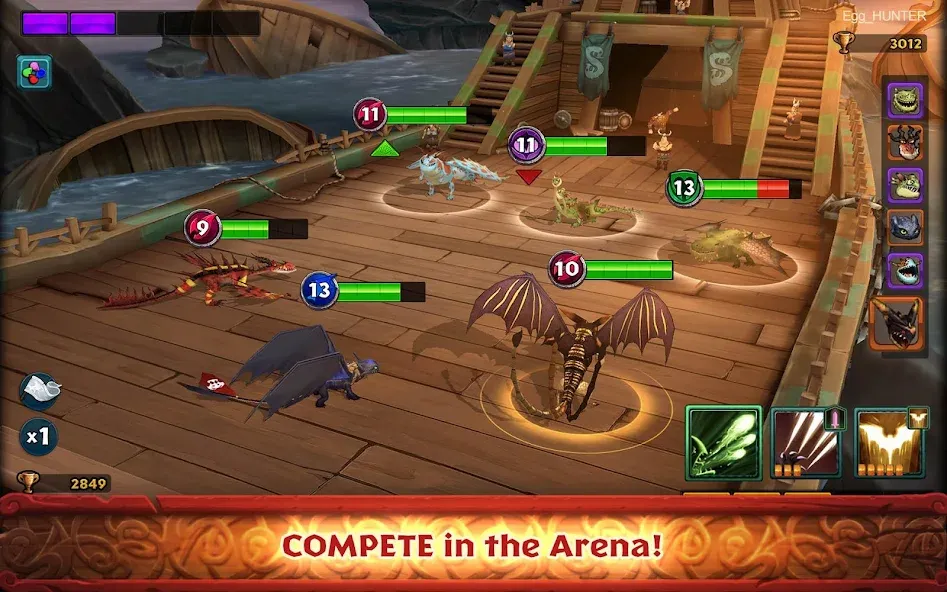Dragons: Rise of Berk (Драгонс) [МОД Все открыто] APK Android Screenshot 3