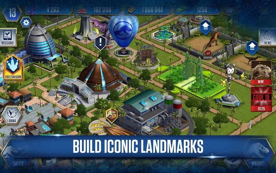 Jurassic World™: The Game (Джурассик Ворлд) [МОД Все открыто] APK Android Screenshot 2