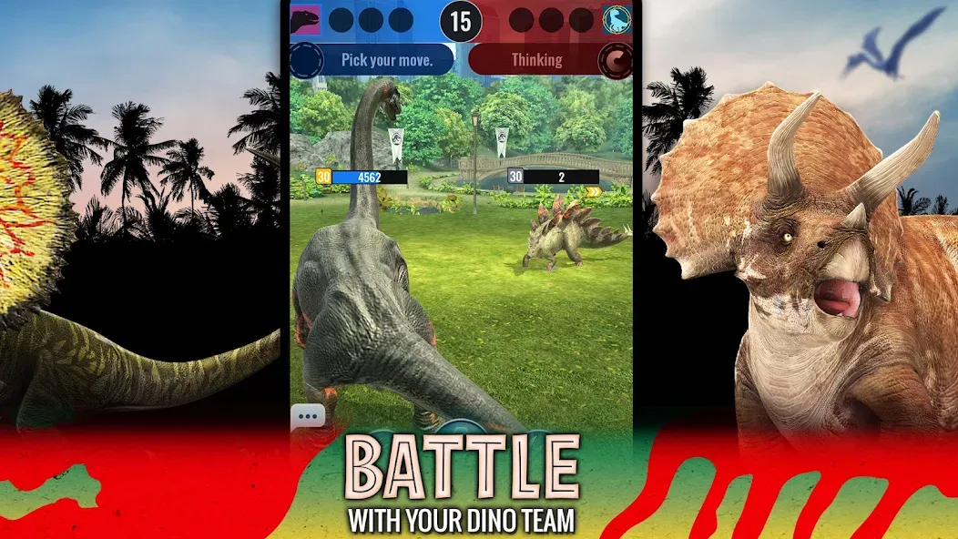 Jurassic World Alive (Джурассик Ворлд) [МОД Бесконечные монеты] APK Android Screenshot 5
