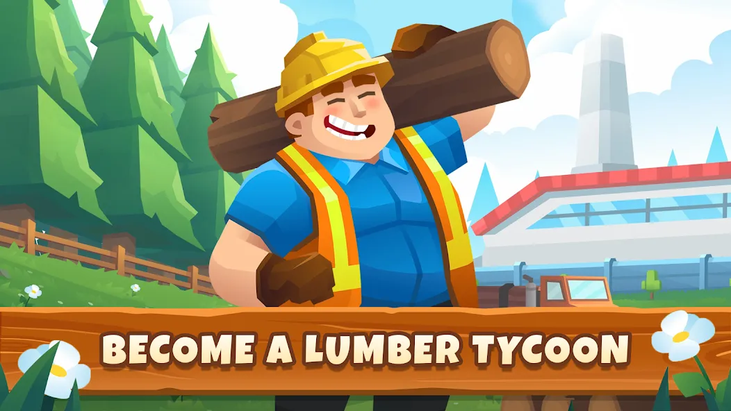 Idle Lumber - Bedrijfs Magnate (Айдл Ламбер) [МОД Все открыто] APK Android Screenshot 5