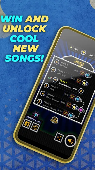 Guitar Hero Mobile: Music Game (Гитар Хиро Мобайл) [МОД Меню] APK Android Screenshot 2