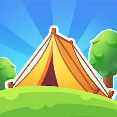 Campsite Craze: Puzzle Merge (Кемпинговая Лихорадка) [МОД Меню] APK Android