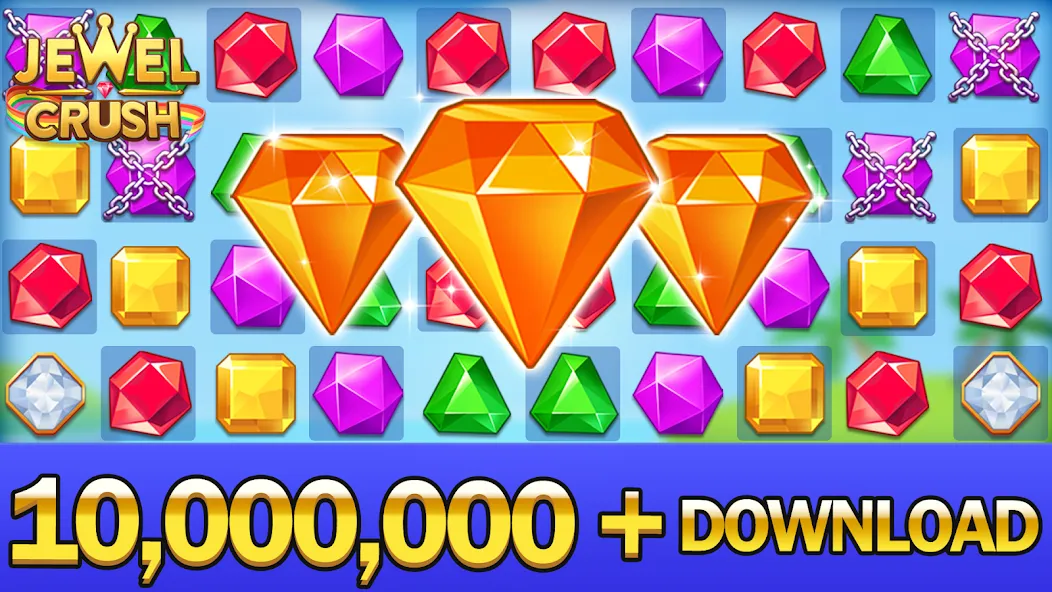 Jewel Crush™ - Match 3 Legend [МОД Unlocked] APK Android Screenshot 5