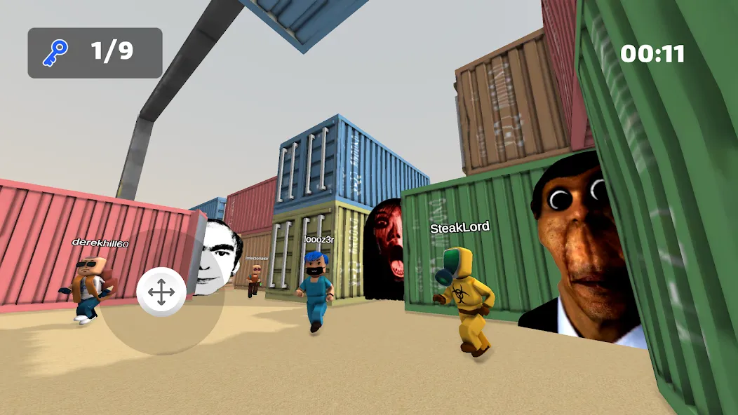 Nextbots: Obunga Chase Rooms (Некстботс) [МОД Все открыто] APK Android Screenshot 5