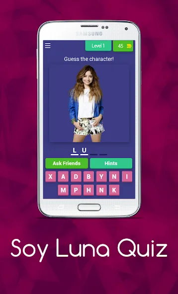 Soy Luna Quiz (Сой Луна Викторина) [МОД Меню] APK Android Screenshot 1