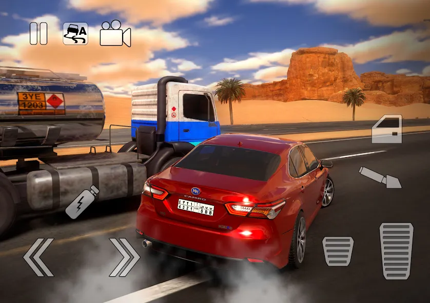Highway Drifter (Хайвей Дрифтер) [МОД Все открыто] APK Android Screenshot 1