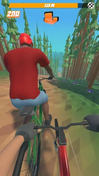 Bike Hill 3D (Байк Хилл 3Д) [МОД Меню] APK Android Screenshot 1
