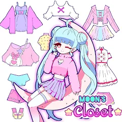 Moon's Closet dress up game [МОД Все открыто] APK Android