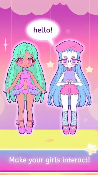 Mimistar dress up chibi doll (Министар) [МОД Меню] APK Android Screenshot 5