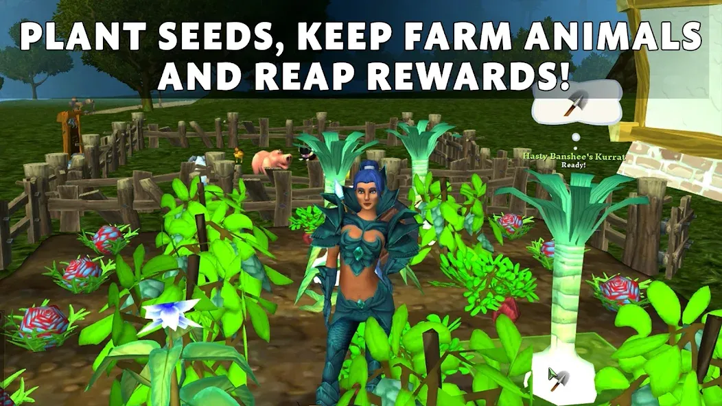 Villagers & Heroes - MMO RPG [МОД Все открыто] APK Android Screenshot 4