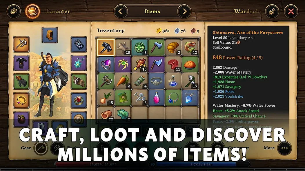 Villagers & Heroes - MMO RPG [МОД Все открыто] APK Android Screenshot 5