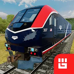 Train Simulator PRO USA (Трейн Симулятор ПРО США) [МОД Много денег] APK Android