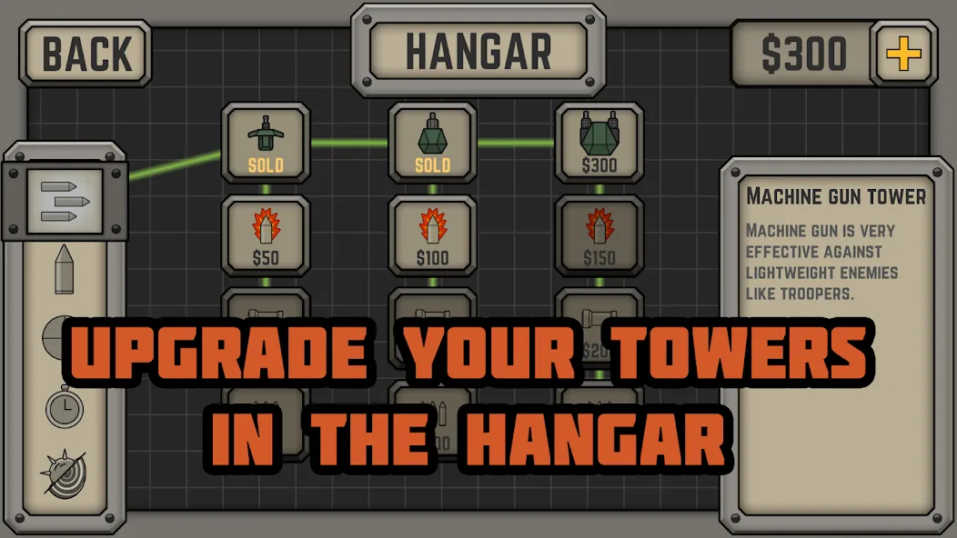 Tactical War: Tower Defense [МОД Premium] APK Android Screenshot 3