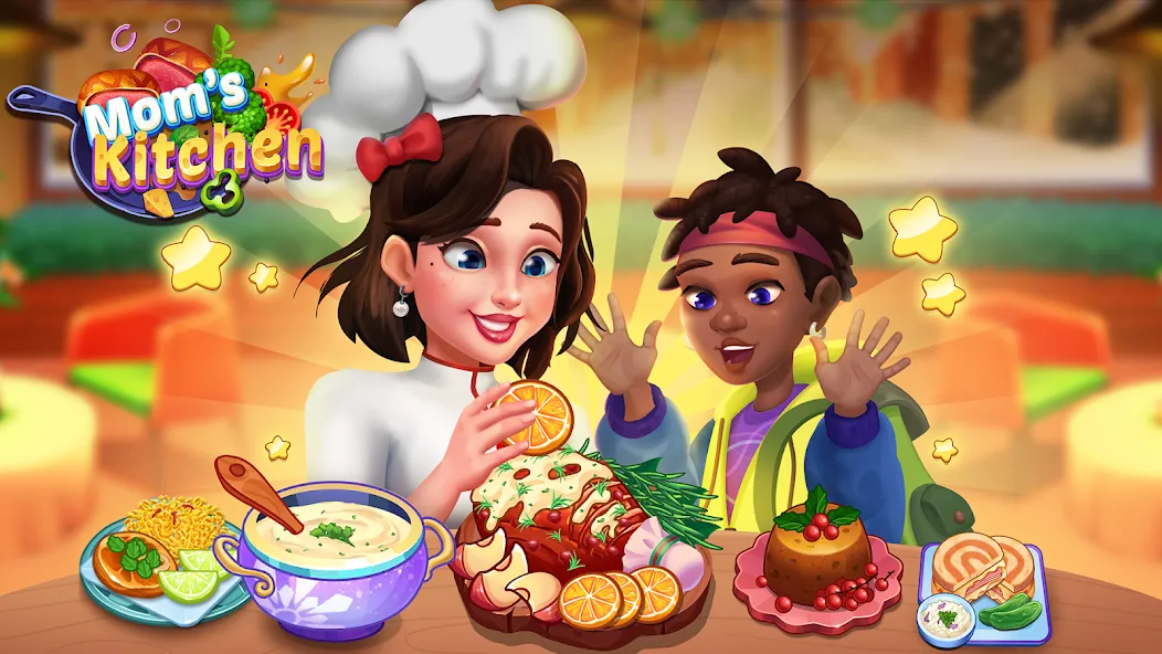 Mom's Kitchen : Cooking Games [МОД Unlocked] APK Android Screenshot 1