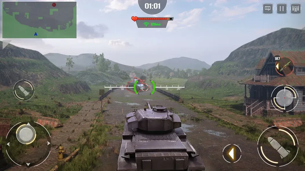 Furious Tank: War of Worlds (Фьюриус Танк) [МОД Много денег] APK Android Screenshot 3