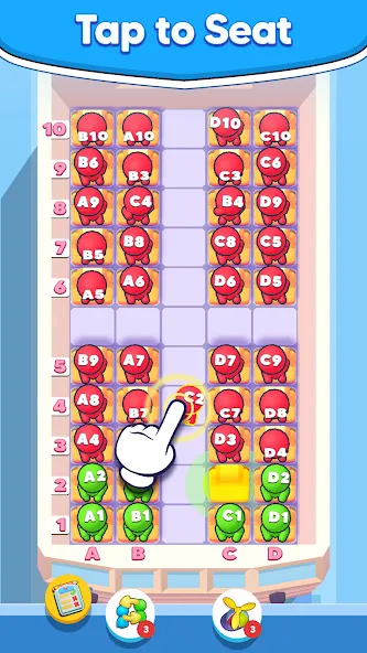 Seat Jam 3D (Сидение Джем 3D) [МОД Все открыто] APK Android Screenshot 2