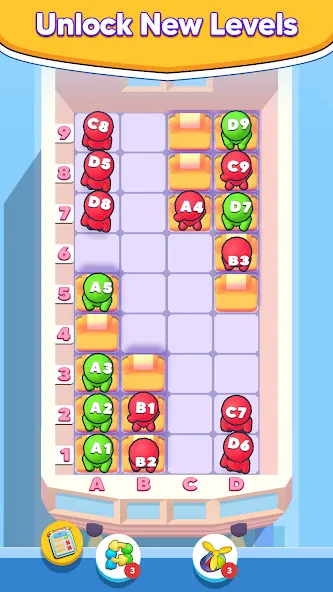 Seat Jam 3D (Сидение Джем 3D) [МОД Все открыто] APK Android Screenshot 3