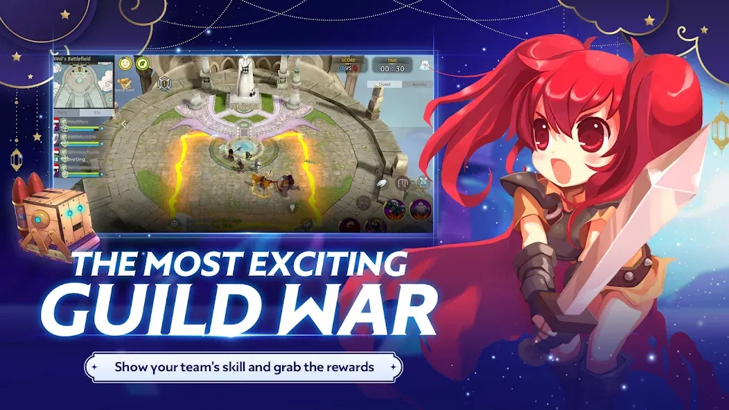 Luna Fantasia: Sword & Magic (Луна Фантазия Мобайл) [МОД Unlocked] APK Android Screenshot 3