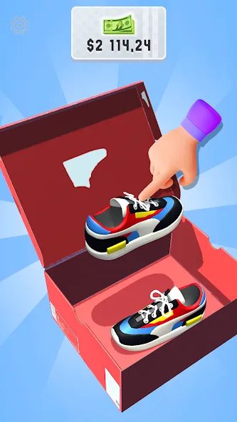 Sneaker Art! - Coloring Games [МОД Все открыто] APK Android Screenshot 2