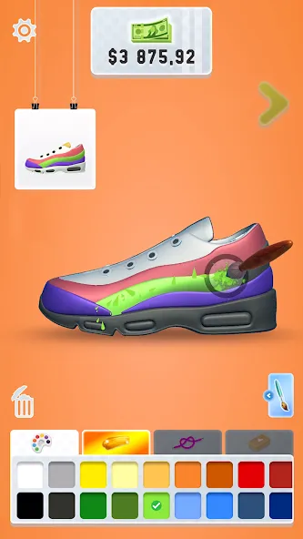 Sneaker Art! - Coloring Games [МОД Все открыто] APK Android Screenshot 3