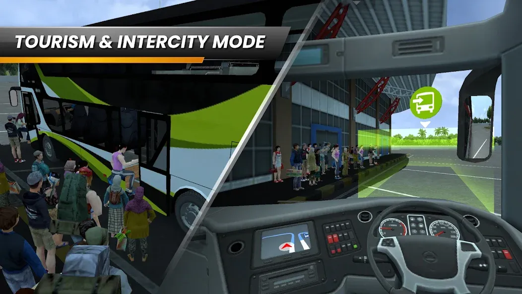 Bus Simulator Indonesia (Бус Симулятор Индонезия) [МОД Бесконечные монеты] APK Android Screenshot 4