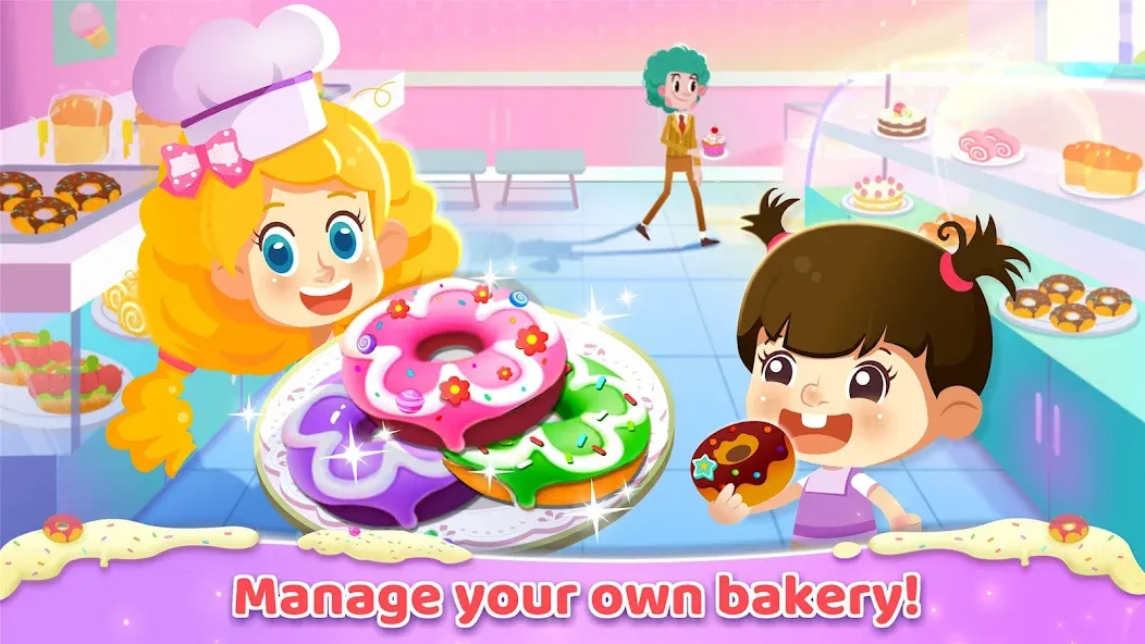 Little Panda: Sweet Bakery [МОД Много денег] APK Android Screenshot 1