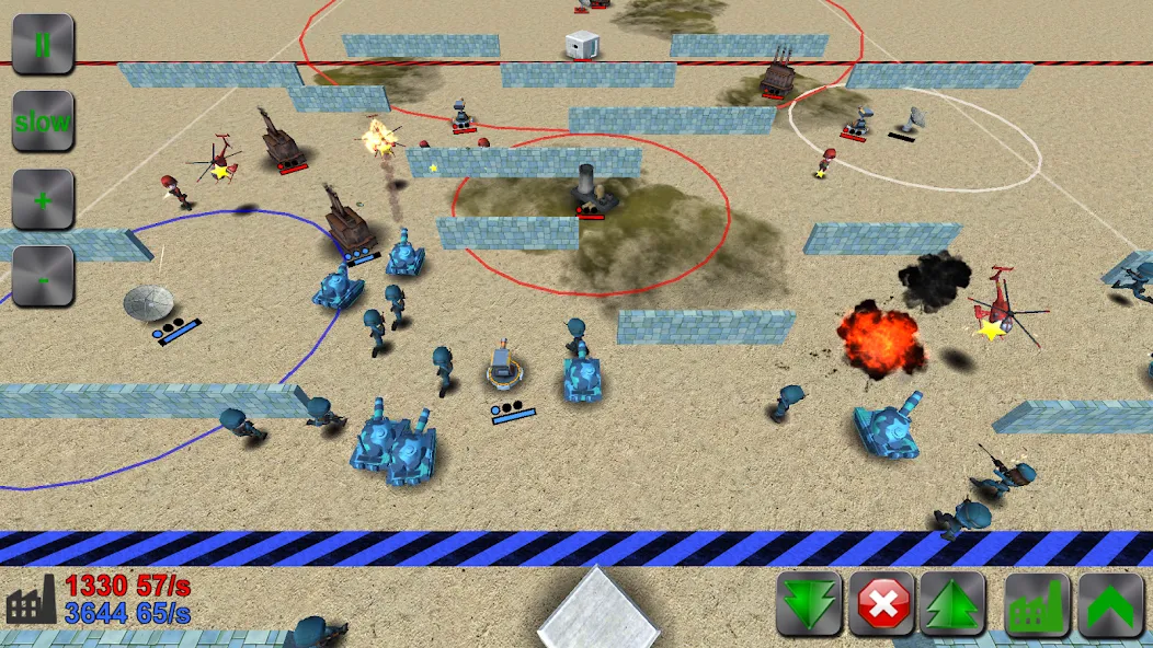 WAR! Showdown [МОД Бесконечные монеты] APK Android Screenshot 4
