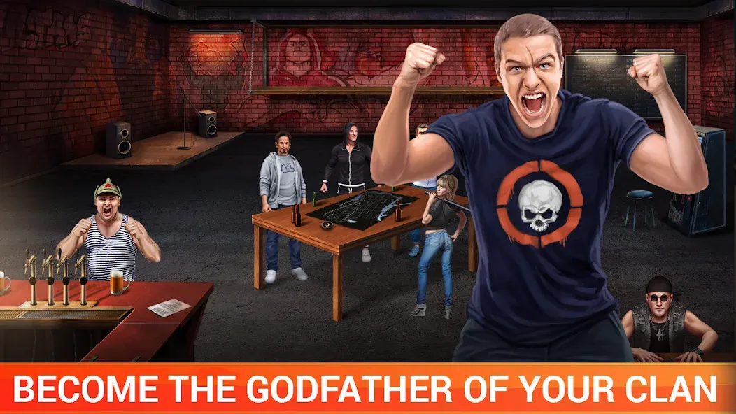 Gang Wars (Фанварс) [МОД Unlocked] APK Android Screenshot 2