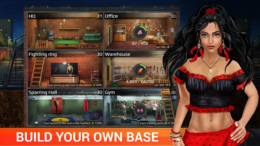 Gang Wars (Фанварс) [МОД Unlocked] APK Android Screenshot 3