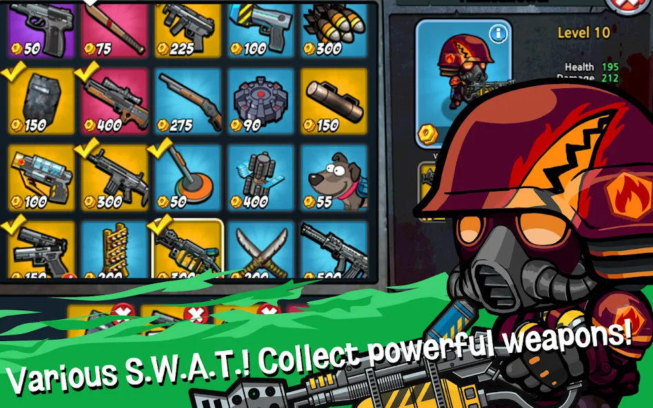 SWAT and Zombies Season 2 (СВАТ) [МОД Много денег] APK Android Screenshot 2