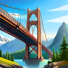 Bridgezz: Bridge Construction (Бриджзз) [МОД Mega Pack] APK Android