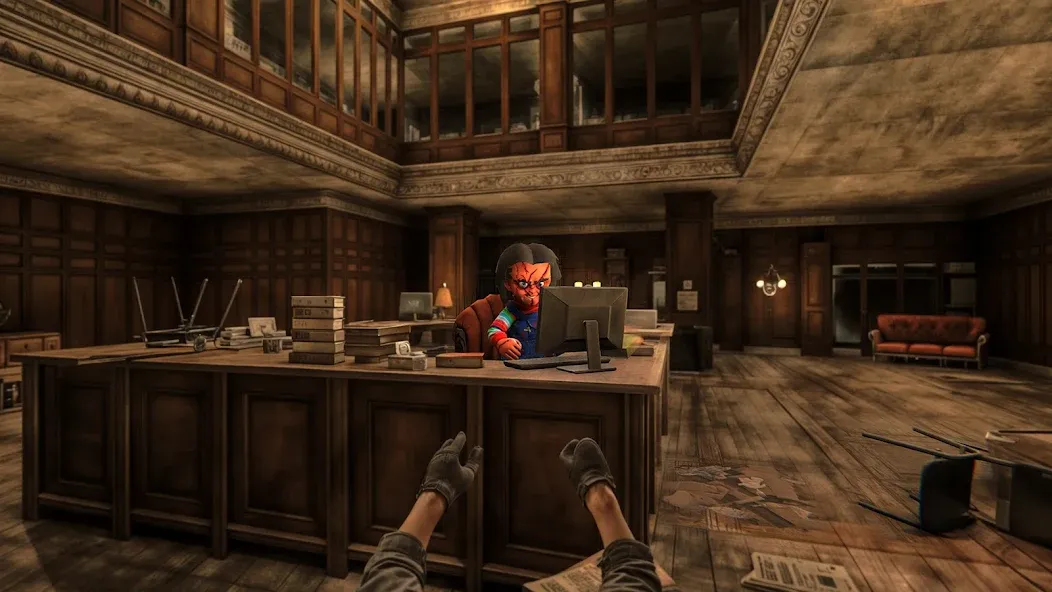 Scary Doll Evil Haunted House (Скари Долл Злой Обитель Духов) [МОД Premium] APK Android Screenshot 3