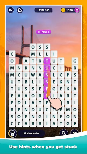 Word Surf - Word Game (Ворд Серф) [МОД Mega Pack] APK Android Screenshot 3