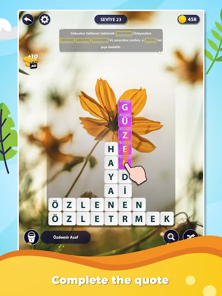 Word Surf: Inspire (Ворд Серф) [МОД Бесконечные монеты] APK Android Screenshot 5