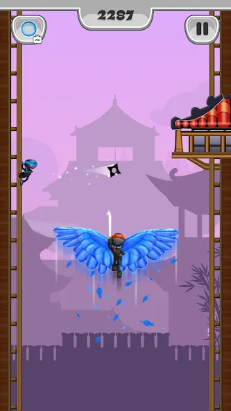 NinJump - Deluxe Run (Ниндзя Лазеры) [МОД Unlocked] APK Android Screenshot 3