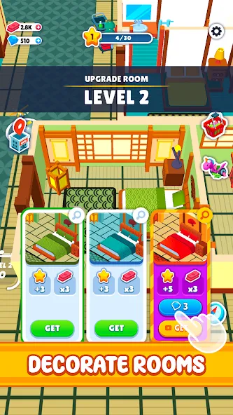My Perfect Hotel (Мой идеальный отель) [МОД Бесконечные монеты] APK Android Screenshot 3