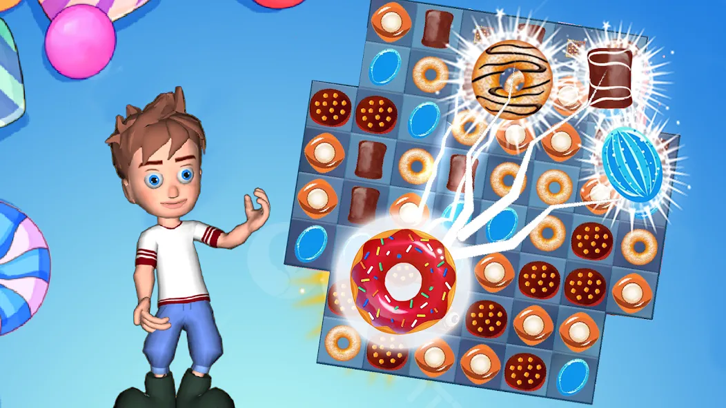 Candy Blast : candy love (Кэнди Бласт) [МОД Unlocked] APK Android Screenshot 1