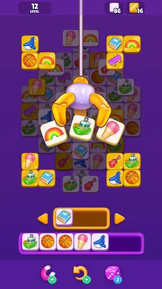 Tile Match - Matching Game (Тайл Матч) [МОД Unlocked] APK Android Screenshot 4