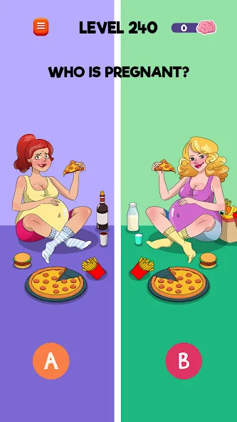 Riddle Test: Brain Teaser Game (Брейндом 3) [МОД Unlocked] APK Android Screenshot 2