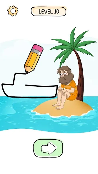 Draw Puzzle: Tricky Brain Test (Дроу Пазл) [МОД Unlocked] APK Android Screenshot 5