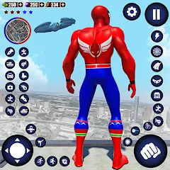 Flying Superhero Robot Games (Флайинг Супергерой Робот Игры) [МОД Premium] APK Android