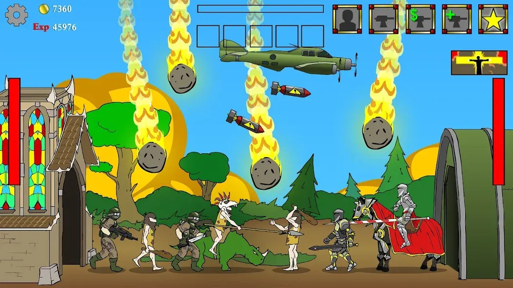 Age of War (Эйдж оф Вор) [МОД Unlocked] APK Android Screenshot 1