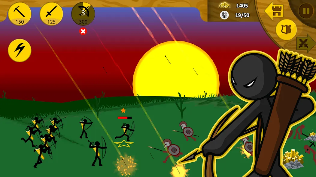 Stick War: Legacy (Стик Вар) [МОД Меню] APK Android Screenshot 3