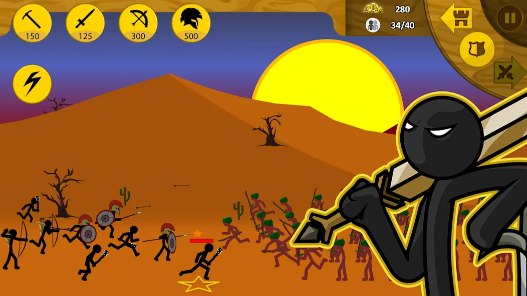 Stick War: Legacy (Стик Вар) [МОД Меню] APK Android Screenshot 4
