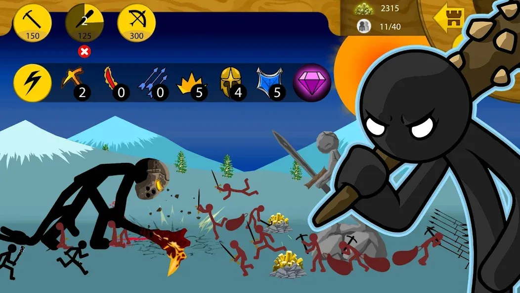 Stick War: Legacy (Стик Вар) [МОД Меню] APK Android Screenshot 5