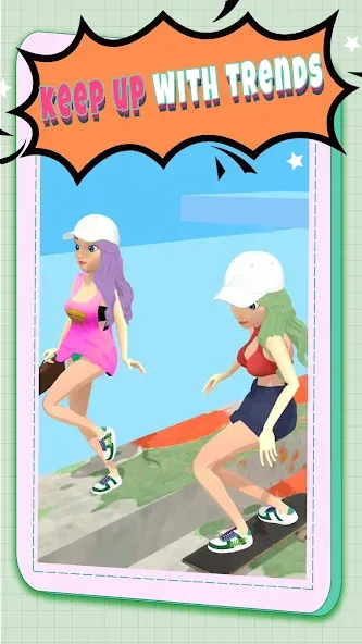 Fashion Battle - Catwalk Queen [МОД Бесконечные монеты] APK Android Screenshot 1
