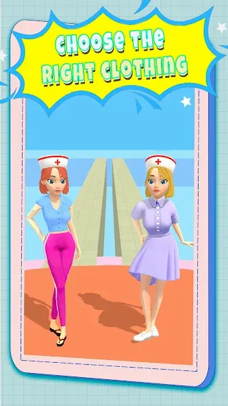 Fashion Battle - Catwalk Queen [МОД Бесконечные монеты] APK Android Screenshot 2