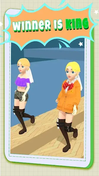 Fashion Battle - Catwalk Queen [МОД Бесконечные монеты] APK Android Screenshot 4